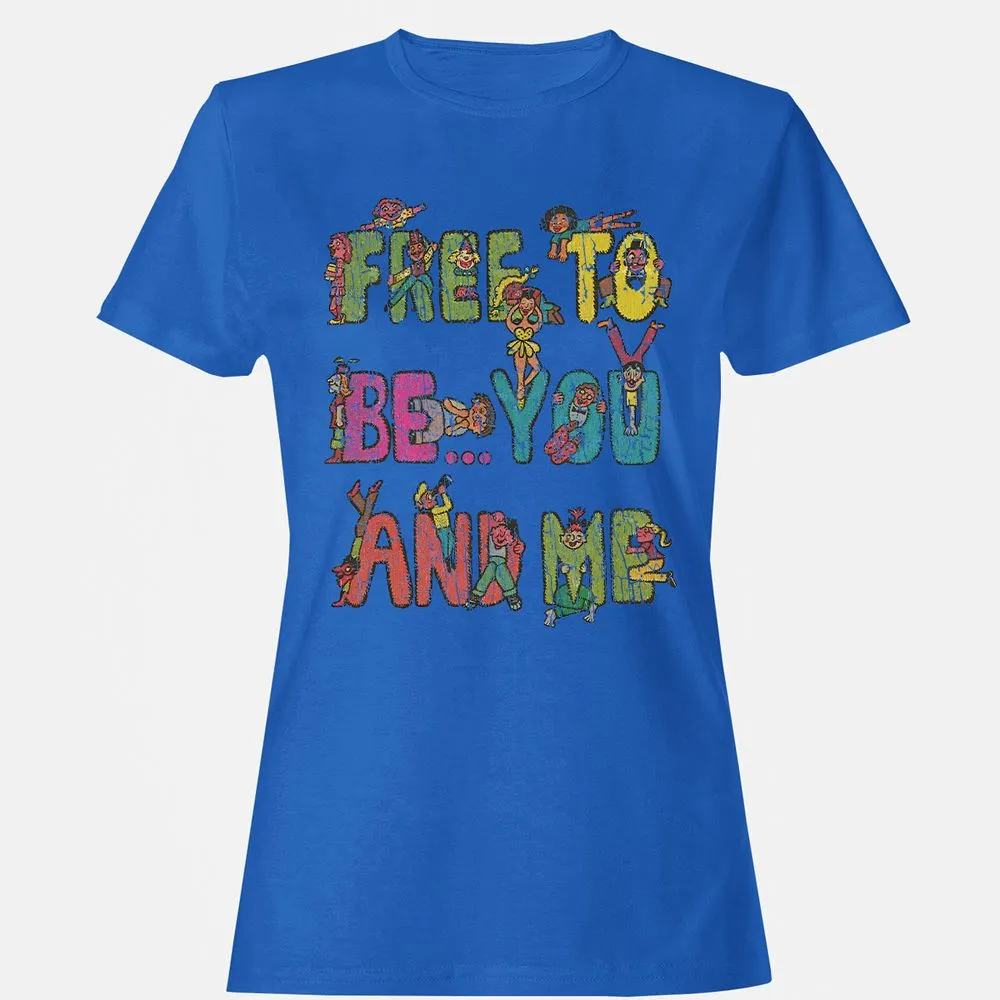 Women's T-Shirt - YE4L9WDW - Royal - 14