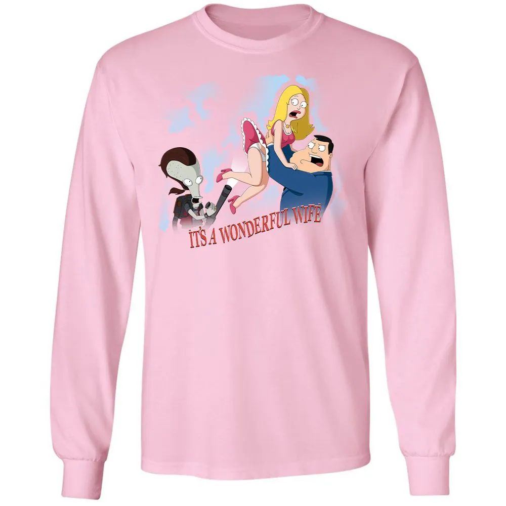 Long Sleeve T-Shirt - ENKUGEPB - Light Pink - 3