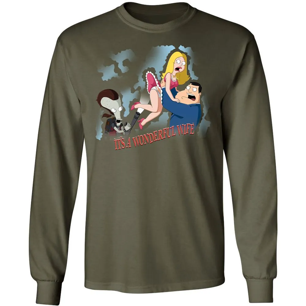Long Sleeve T-Shirt - ENKUGEPB - Military Green - 7