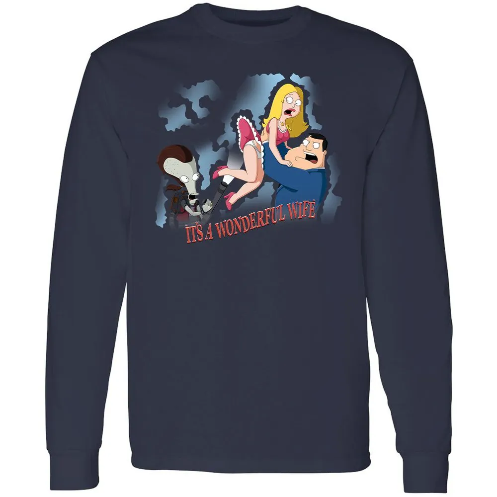 Long Sleeve T-Shirt - ENKUGEPB - Navy - 12