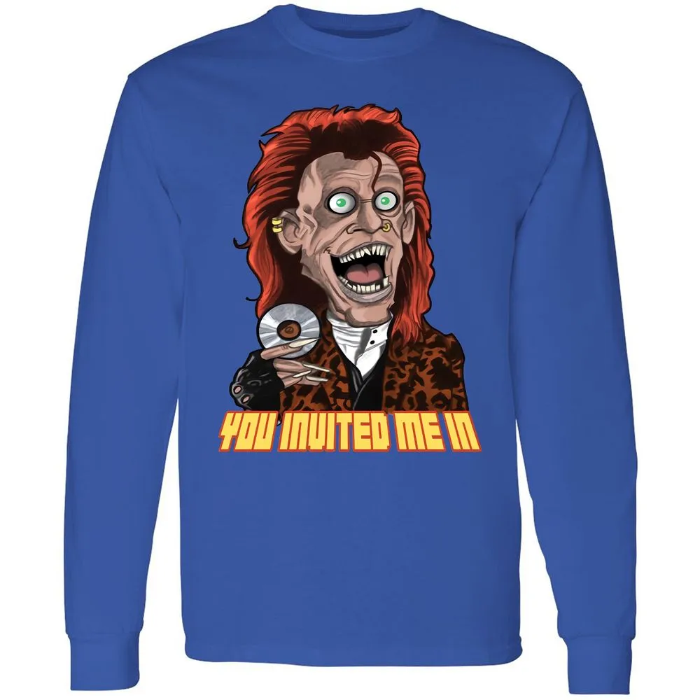 Long Sleeve T-Shirt - X9B12Q48 - Royal - 4