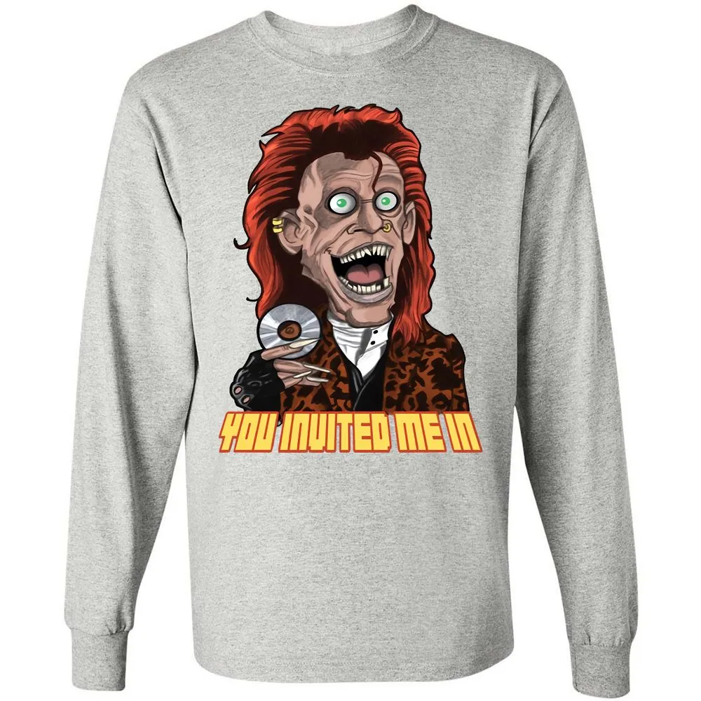 Long Sleeve T-Shirt - X9B12Q48 - Ash - 5