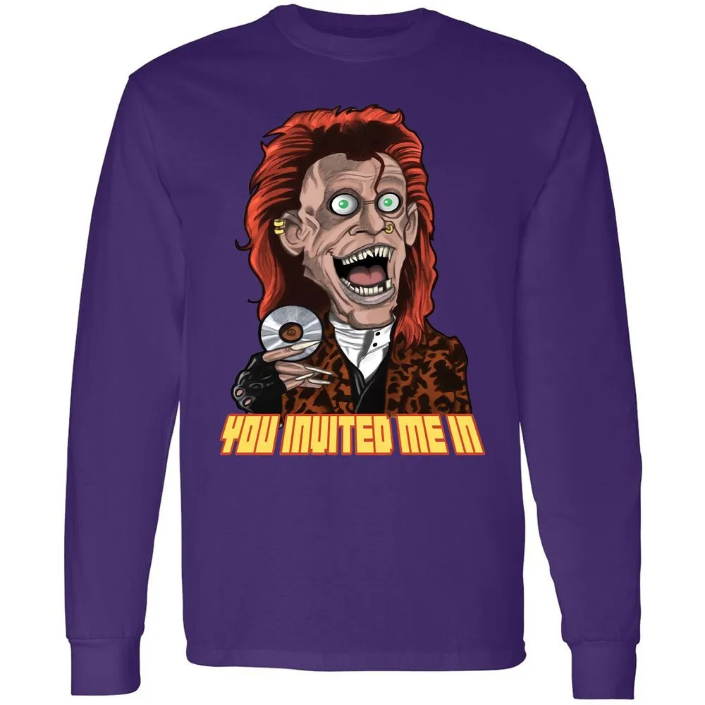 Long Sleeve T-Shirt - X9B12Q48 - Purple - 13