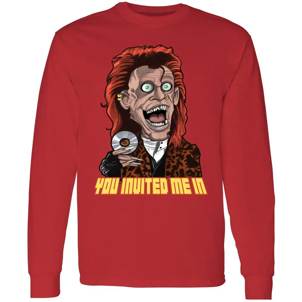 Long Sleeve T-Shirt - X9B12Q48 - Red - 14