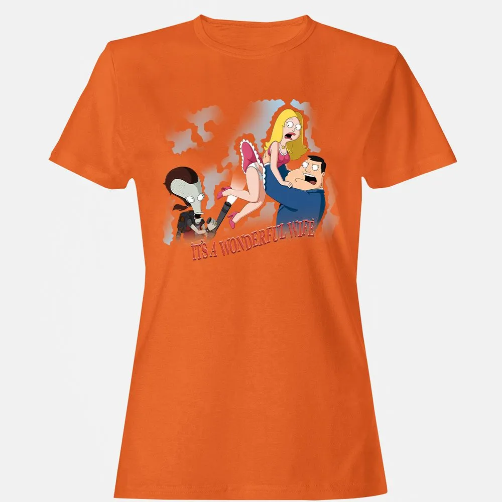 Women's T-Shirt - 6W54NQDN - Orange - 11