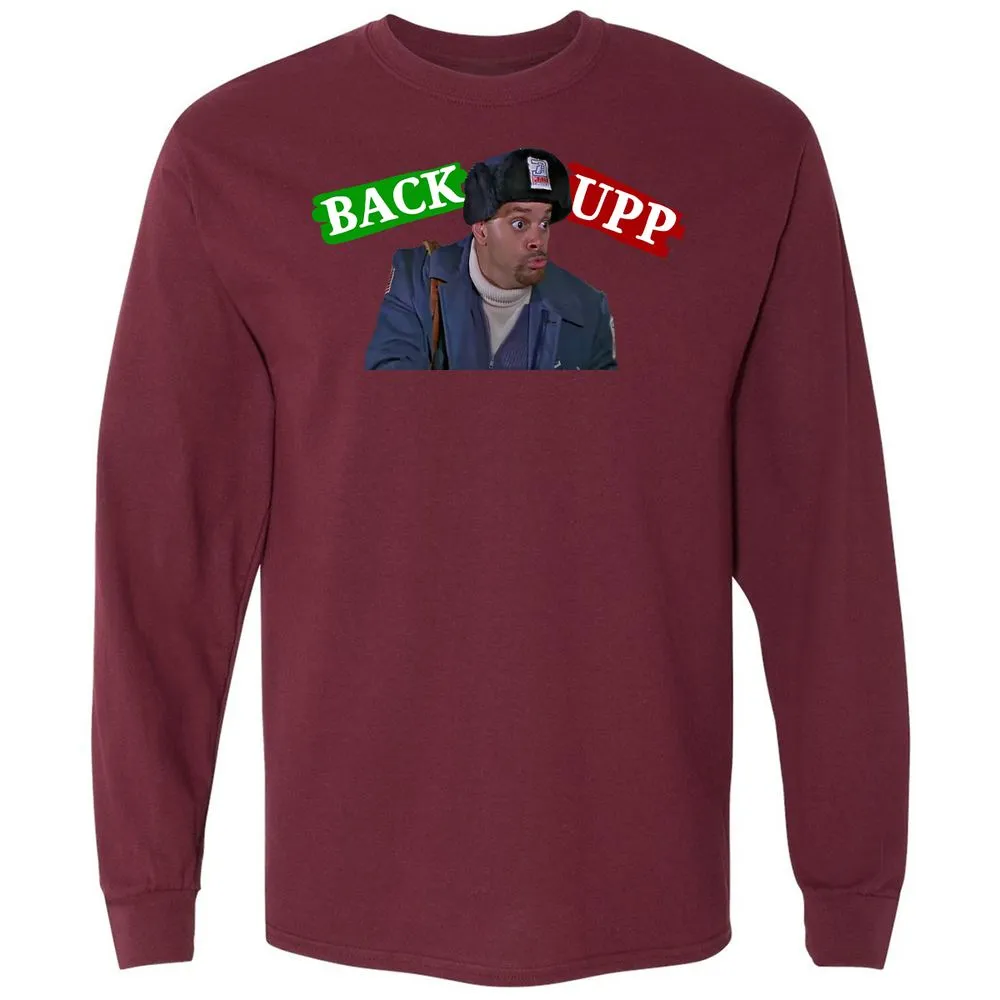 Long Sleeve T-Shirt - YWLQJCY9 - Maroon - 11