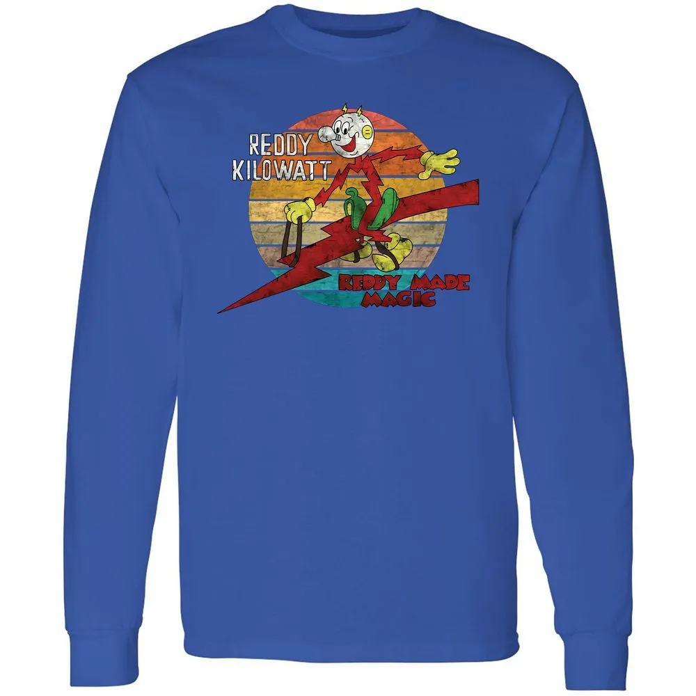 Long Sleeve T-Shirt - 9J4JDEC4 - Royal - 4