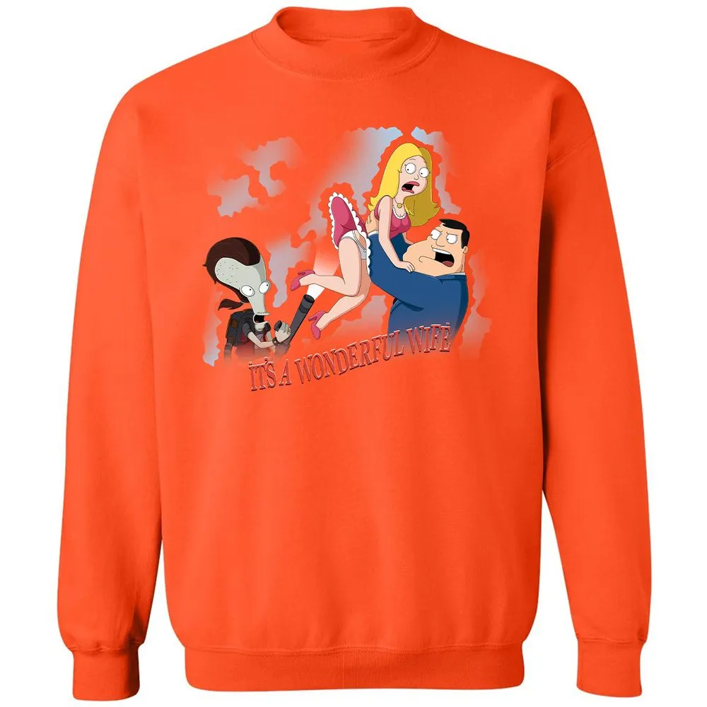 Classic Unisex Sweatshirt - VLR8QV6K - Orange - 10