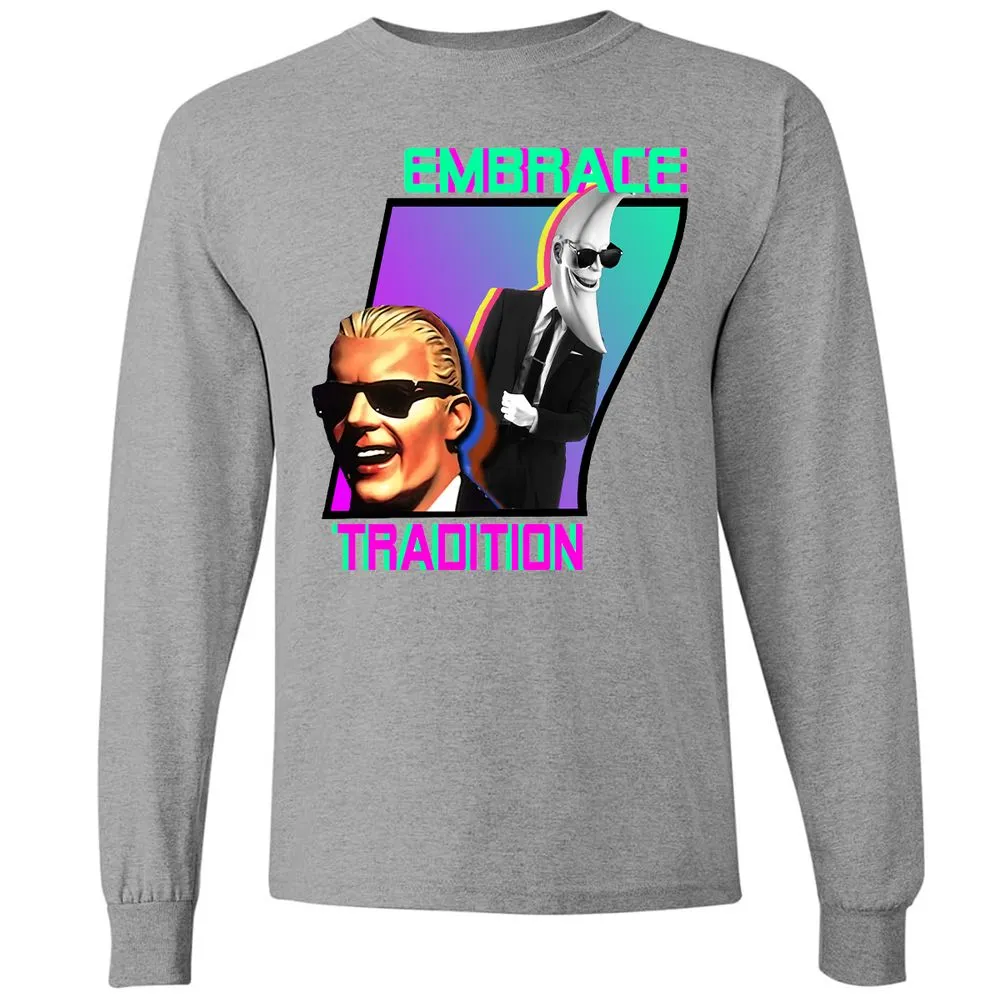 Long Sleeve T-Shirt - AUMDV4ER - Graphite Heather - 6