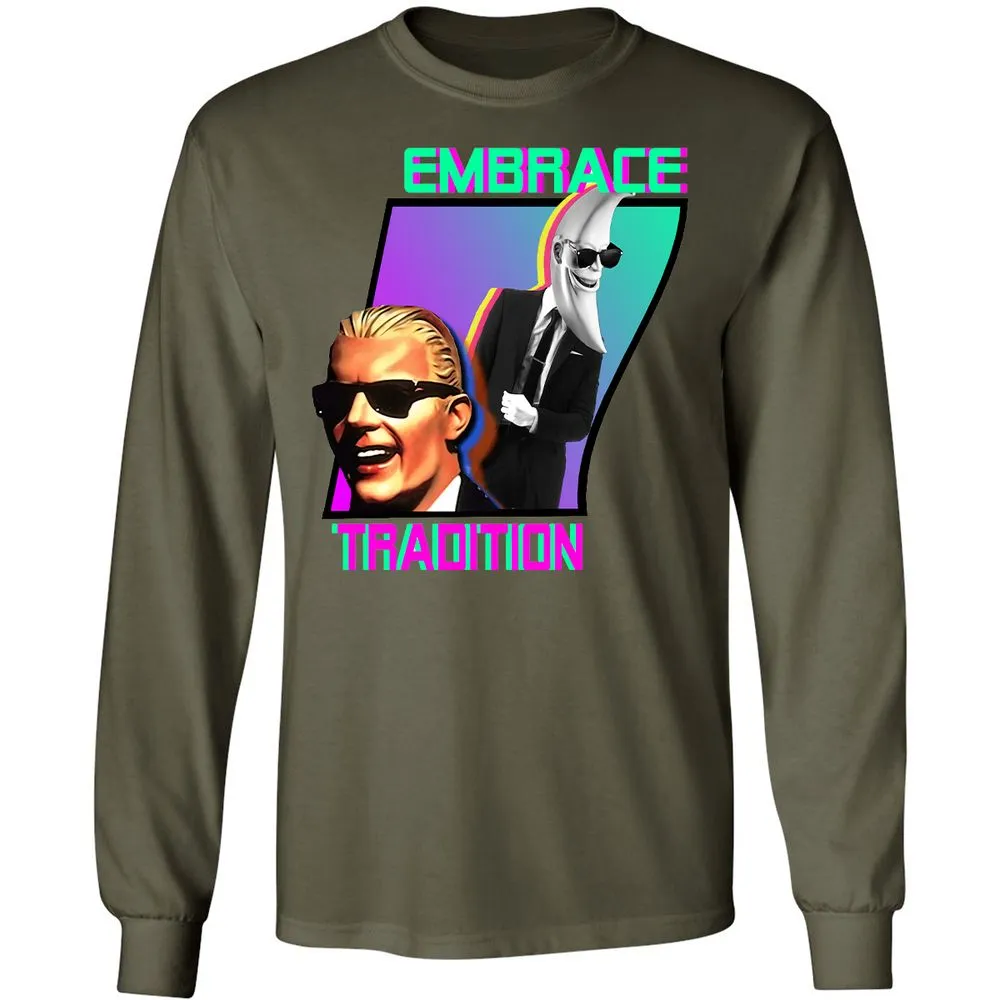 Long Sleeve T-Shirt - AUMDV4ER - Military Green - 7