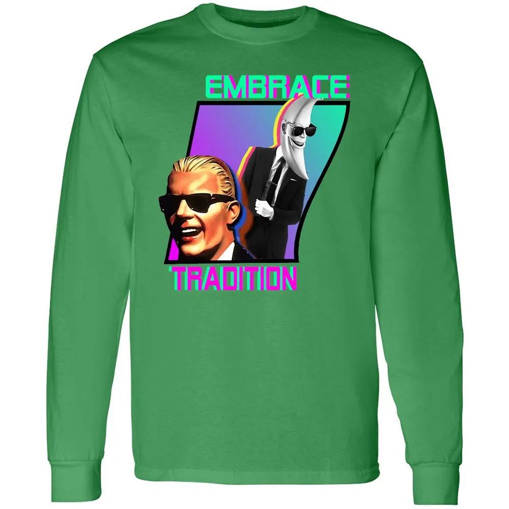 Long Sleeve T-Shirt - AUMDV4ER - Irish Green - 10
