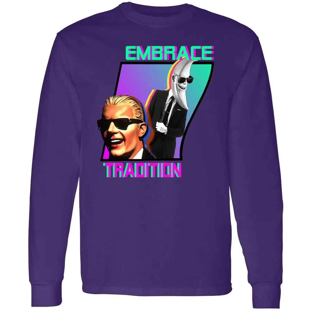 Long Sleeve T-Shirt - AUMDV4ER - Purple - 13