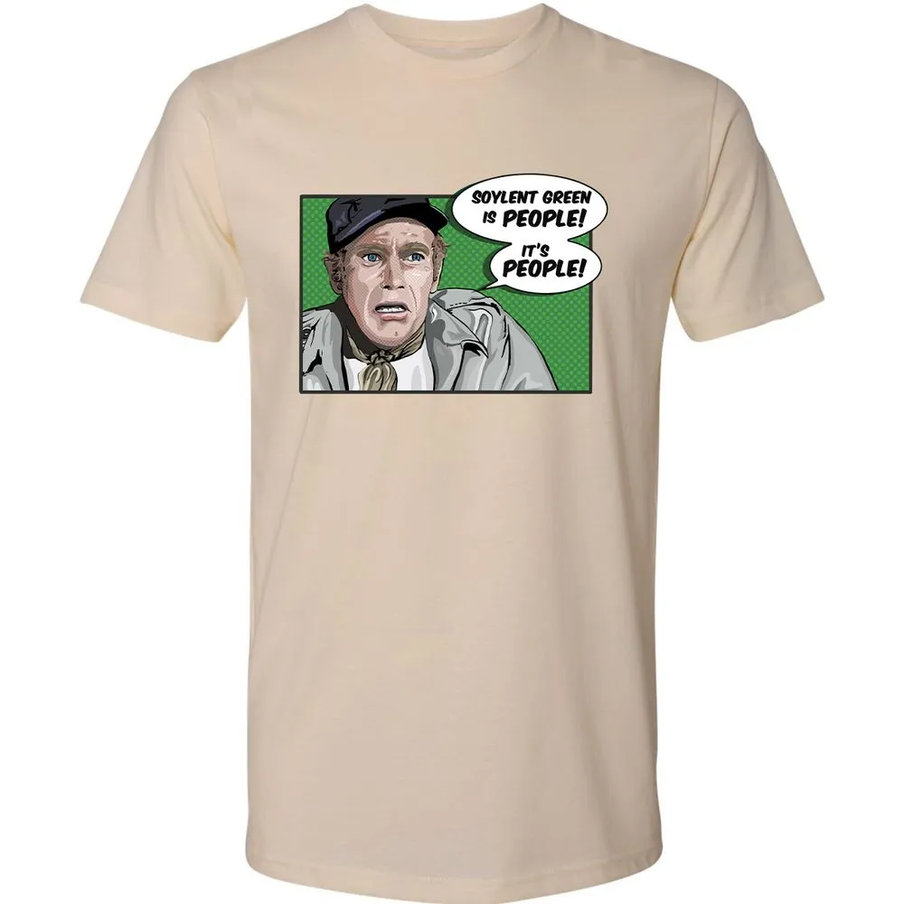 Premium Unisex T-Shirt - F6NAELVR - Cream - 2