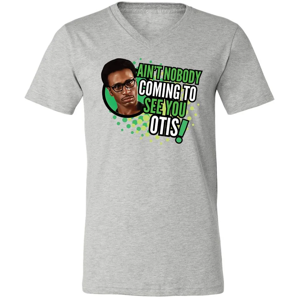 Unisex V-Neck T-Shirt - G3CNL2E7 - Athletic Heather - 7