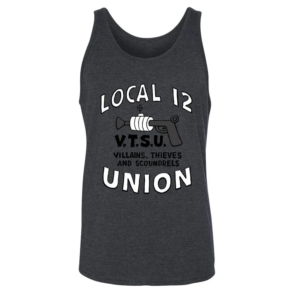 Unisex Jersey Tank - FETANWTV - Dark Grey Heather - 6