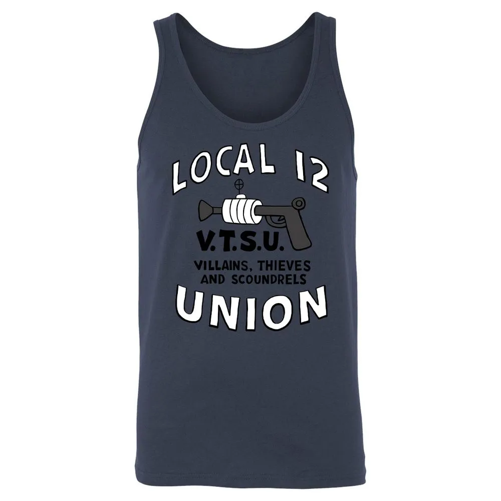 Unisex Jersey Tank - FETANWTV - Navy - 8
