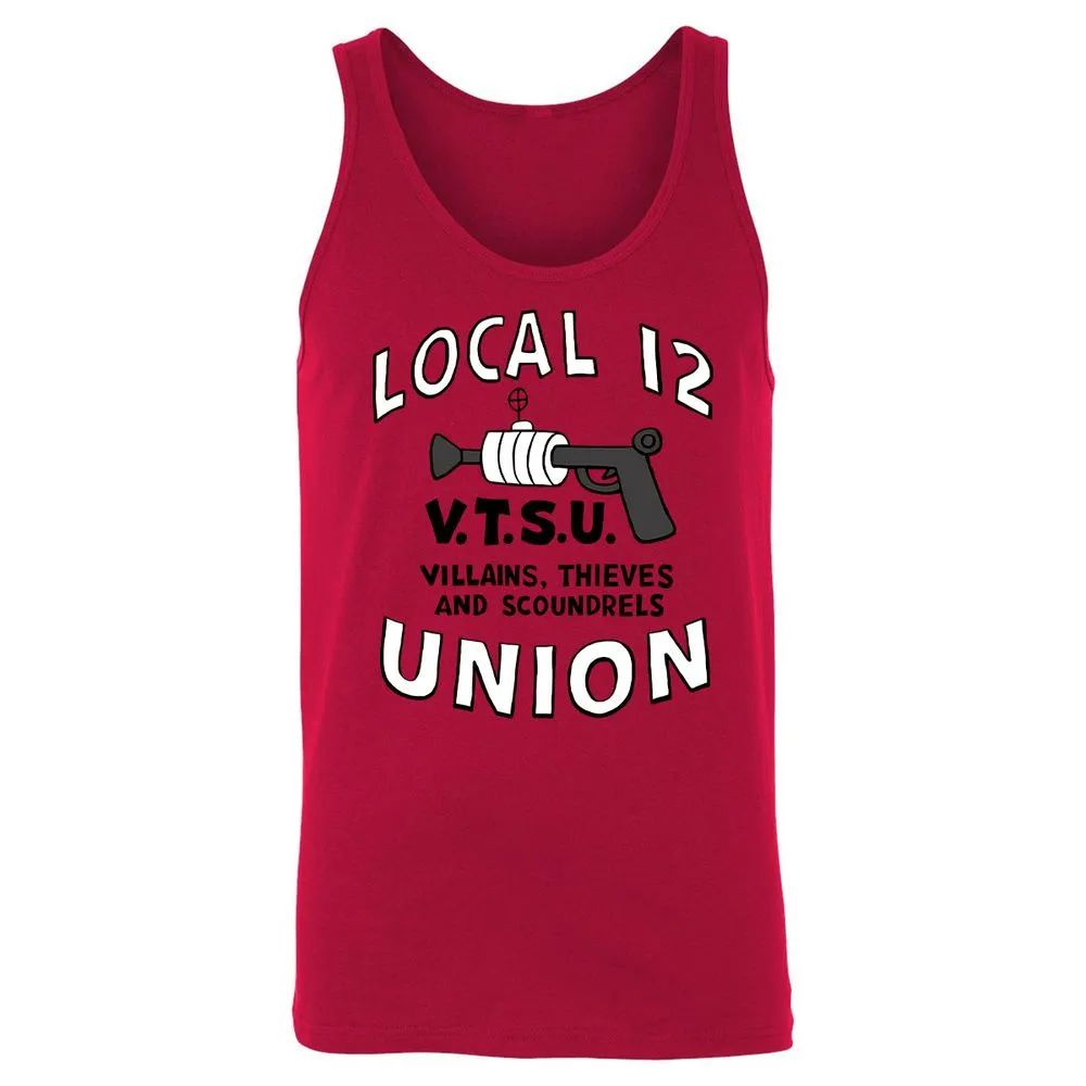 Unisex Jersey Tank - FETANWTV - Red - 11