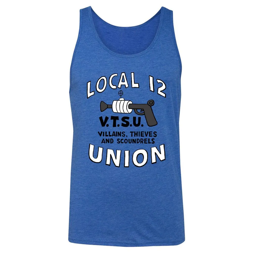 Unisex Jersey Tank - FETANWTV - True Royal Triblend - 12