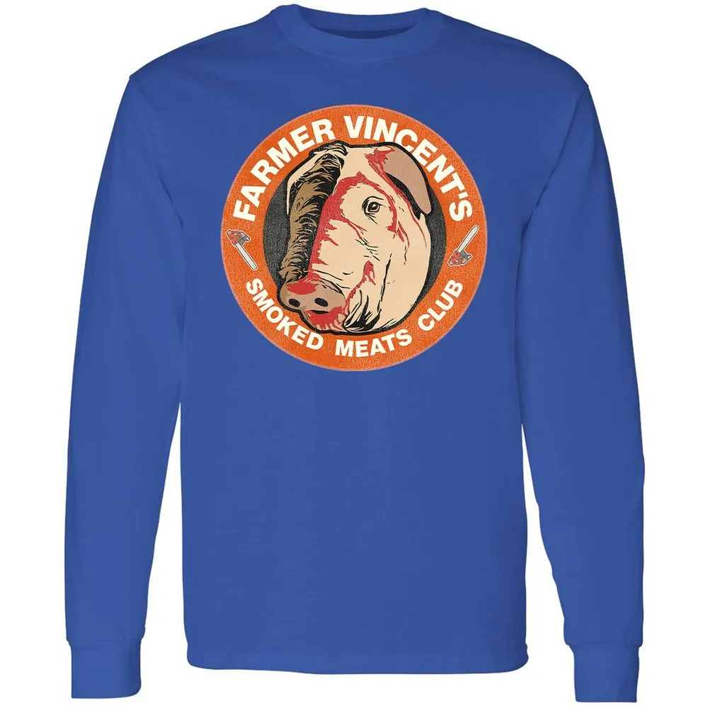 Long Sleeve T-Shirt - A5CRVHKU - Royal - 8