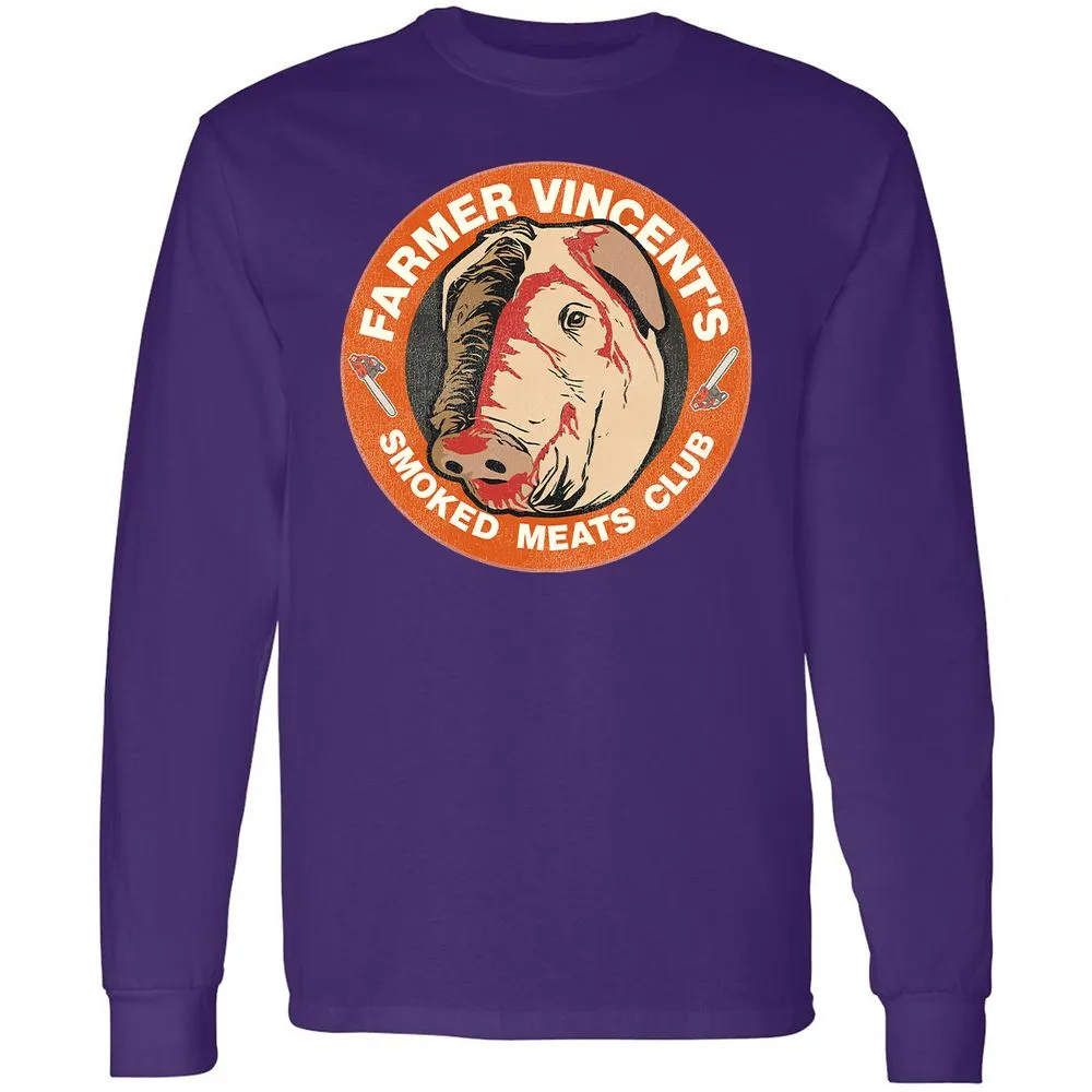Long Sleeve T-Shirt - A5CRVHKU - Purple - 13