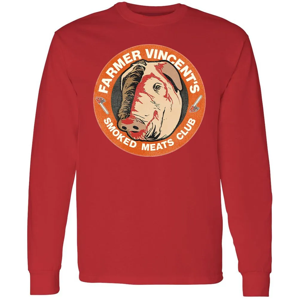 Long Sleeve T-Shirt - A5CRVHKU - Red - 14