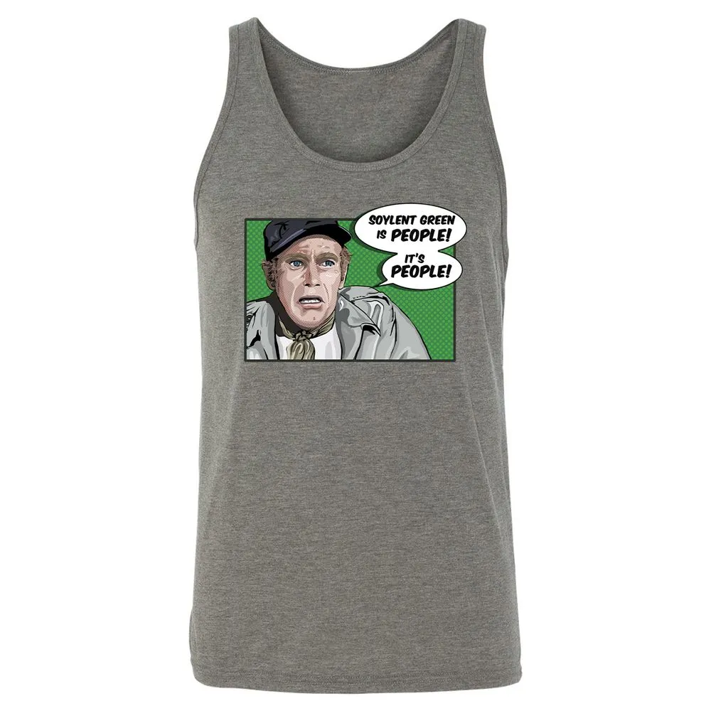 Unisex Jersey Tank - S2ZDXZML - Grey Triblend - 2
