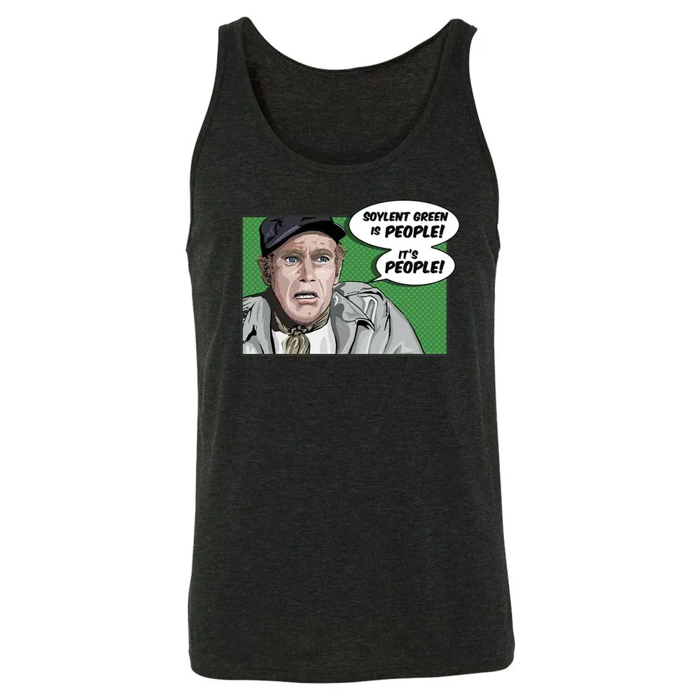 Unisex Jersey Tank - S2ZDXZML - Charcoal Black Triblend - 5