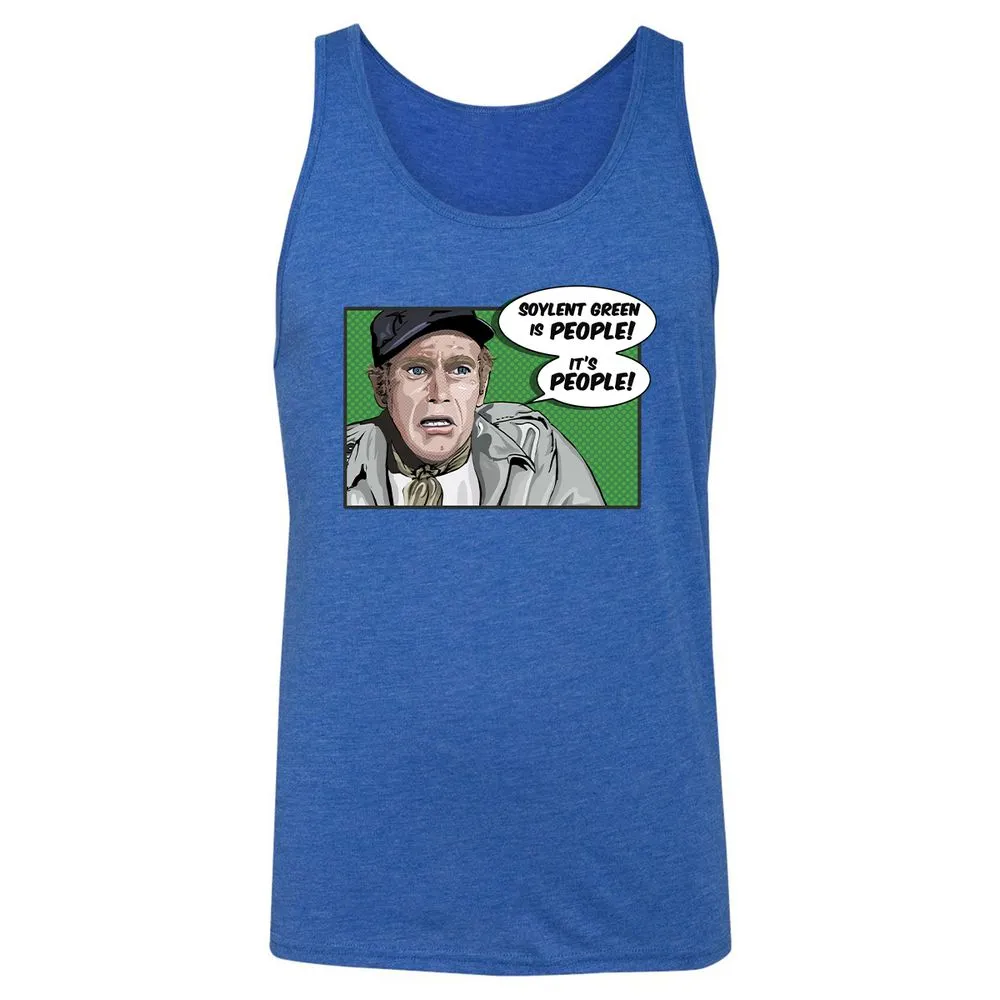 Unisex Jersey Tank - S2ZDXZML - True Royal Triblend - 12