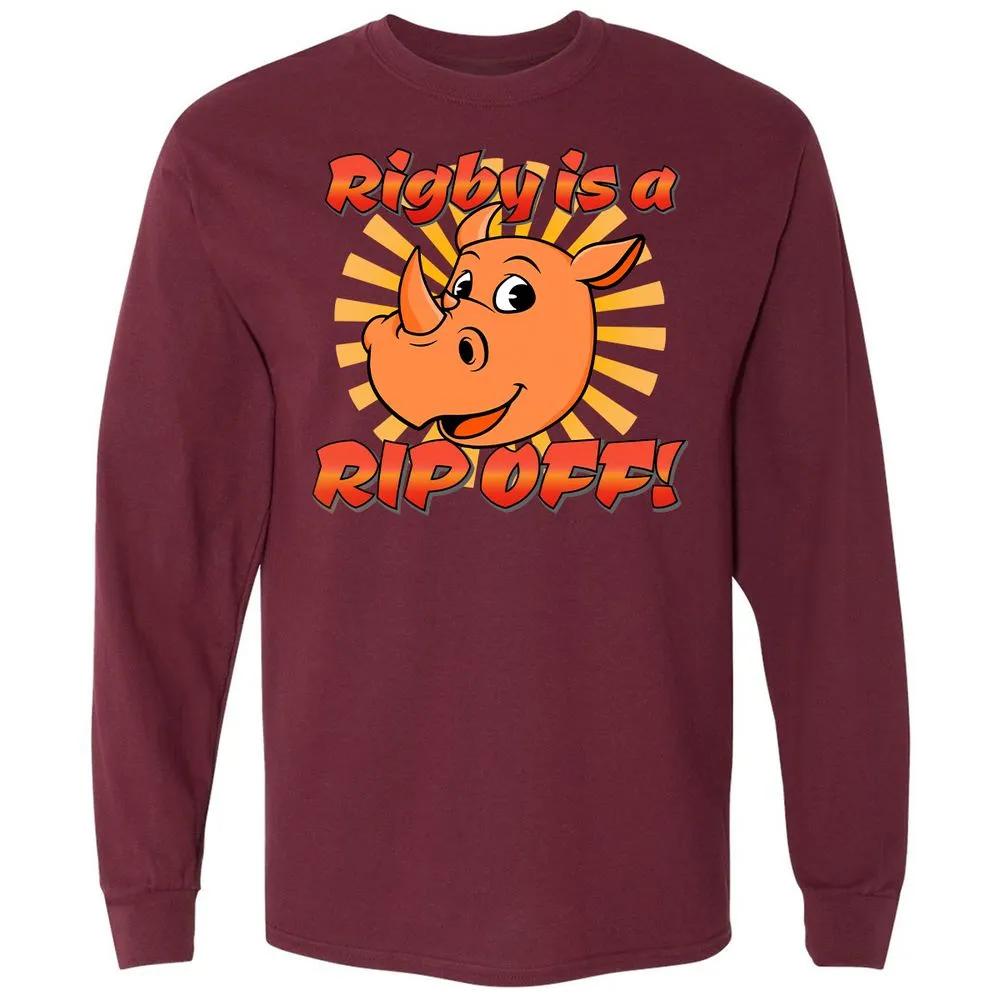 Long Sleeve T-Shirt - CM5RQB25 - Maroon - 11
