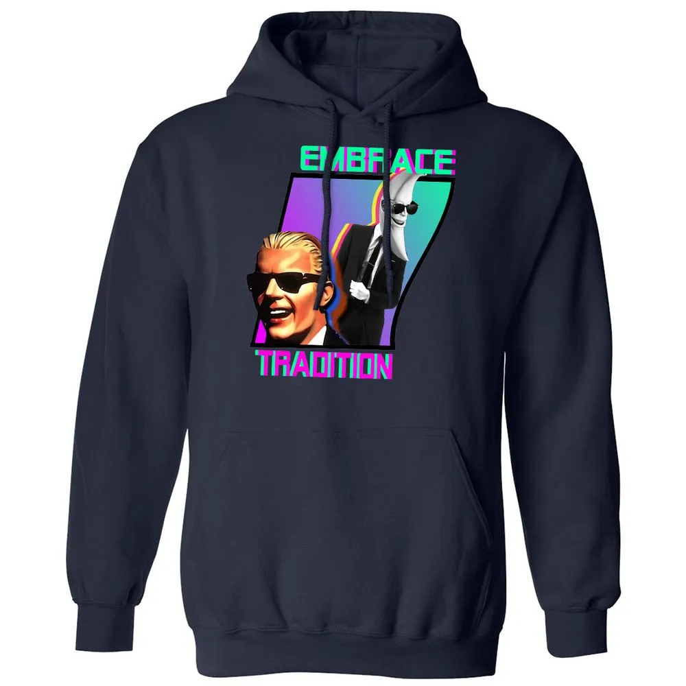 Classic Unisex Hoodie - UM231A69 - Navy - 8