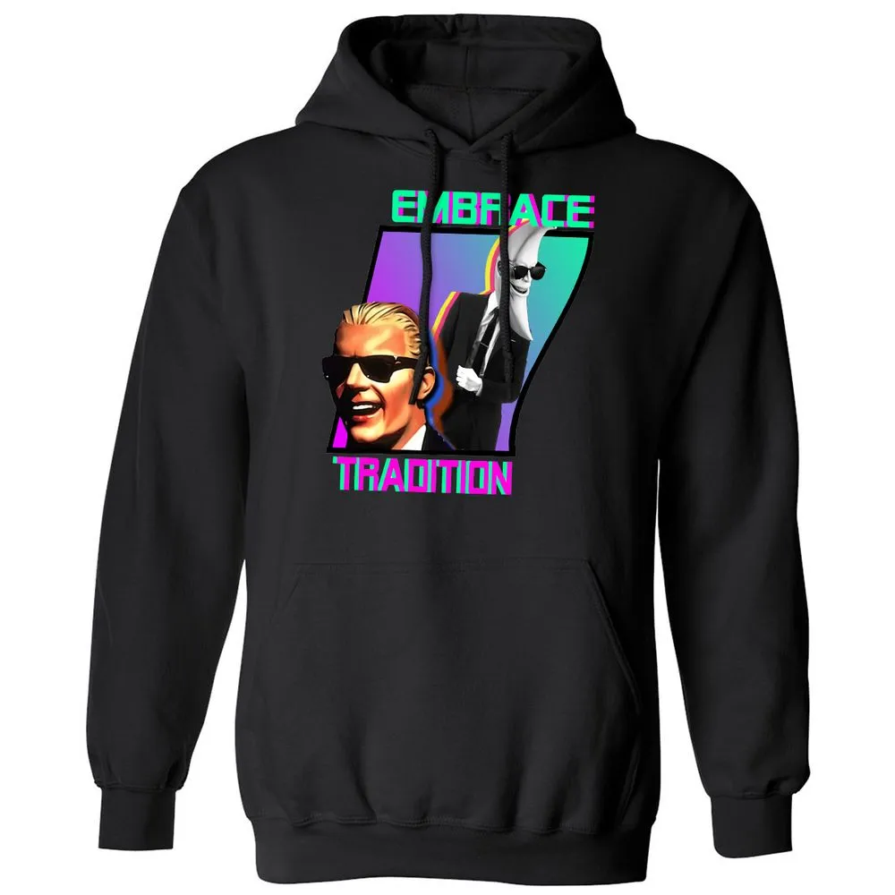 Classic Unisex Hoodie - UM231A69 - Black - 11