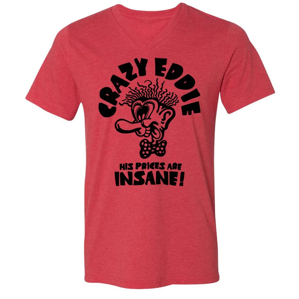 Unisex V-Neck T-Shirt - FN65VSXS - Heather Red - 5