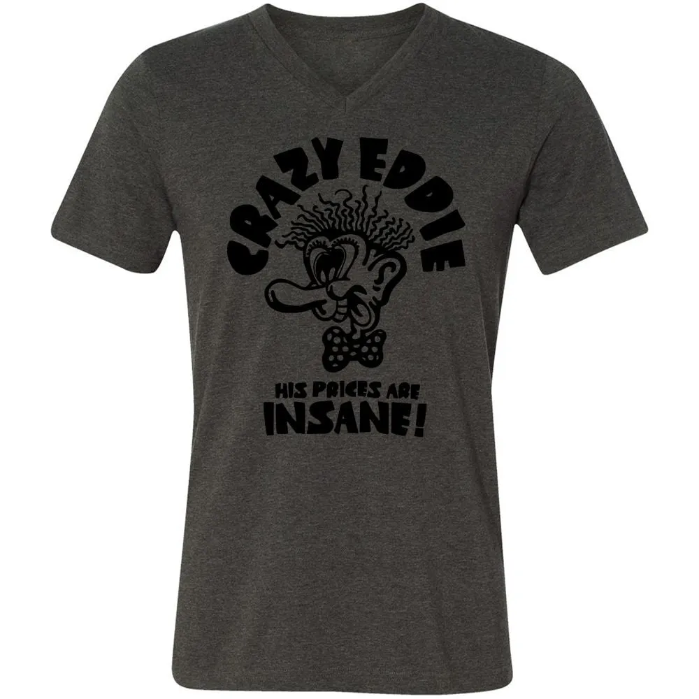 Unisex V-Neck T-Shirt - FN65VSXS - Dark Grey Heather - 8