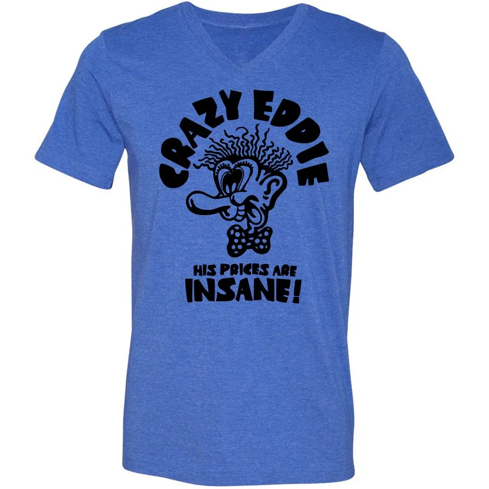 Unisex V-Neck T-Shirt - FN65VSXS - Heather True Royal - 14