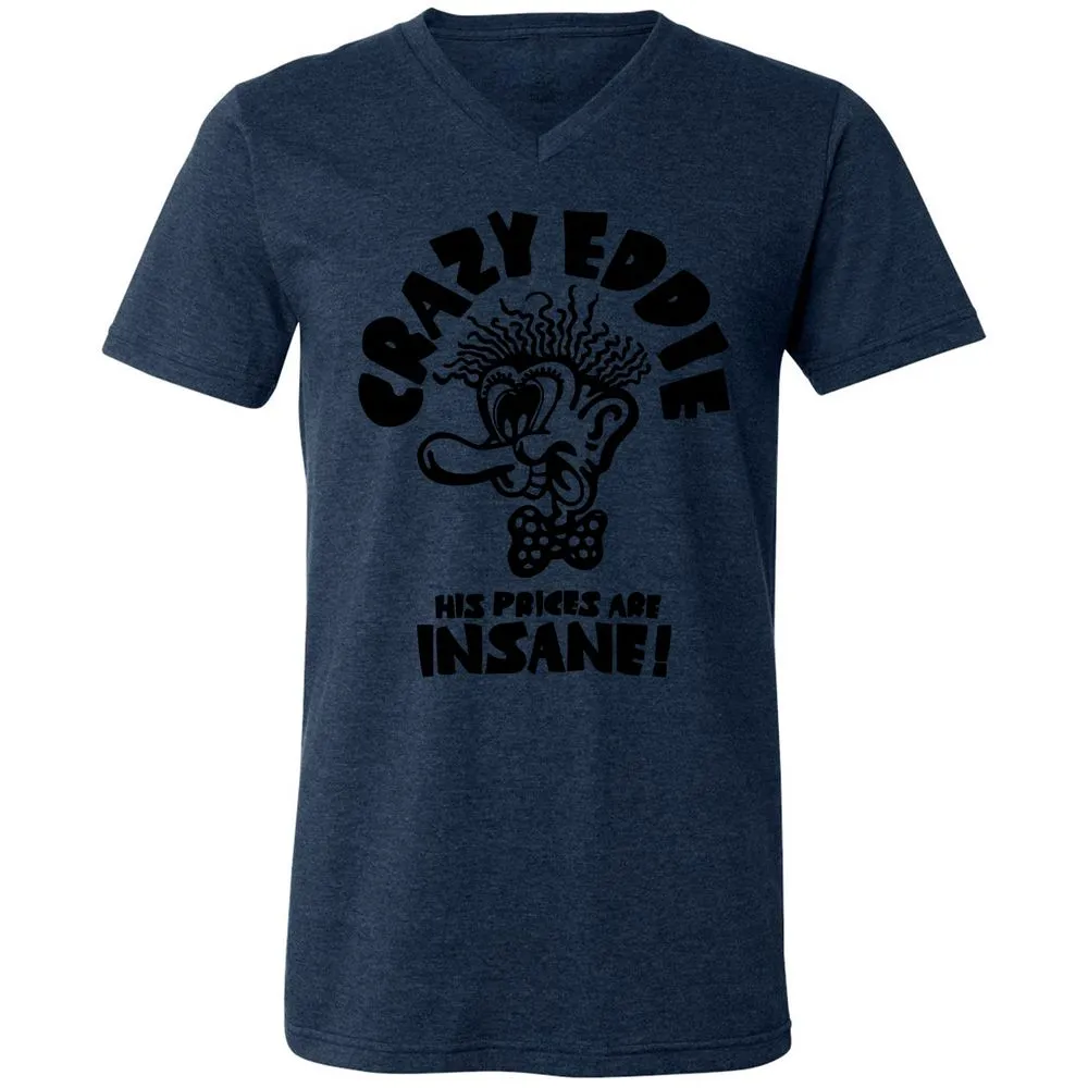 Unisex V-Neck T-Shirt - FN65VSXS - Heather Navy - 15