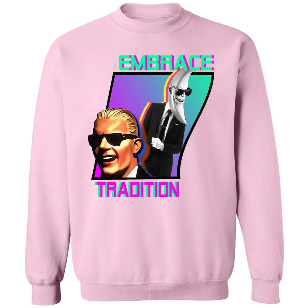 Classic Unisex Sweatshirt - VMEHGE5Q - Light Pink - 3
