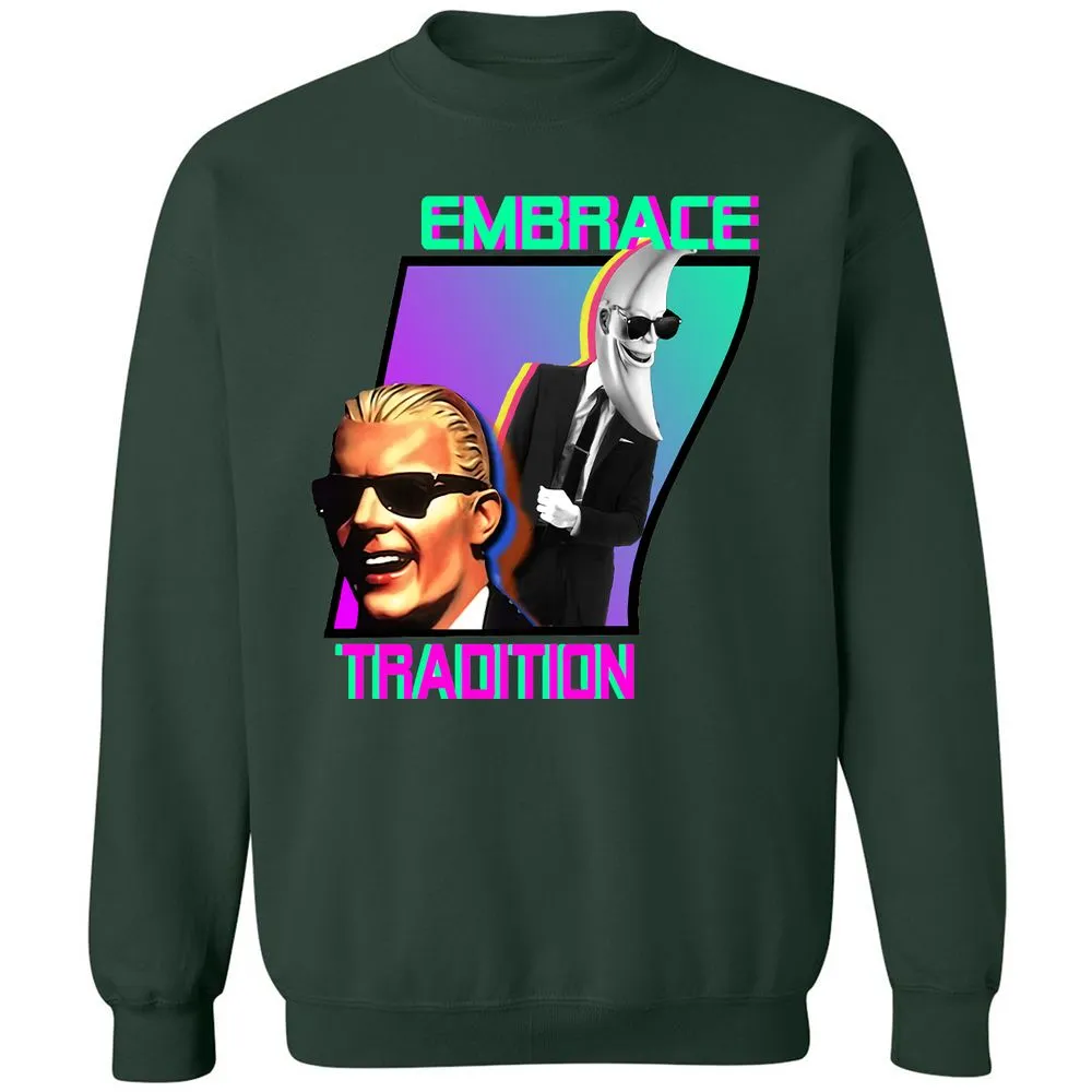 Classic Unisex Sweatshirt - VMEHGE5Q - Forest Green - 4