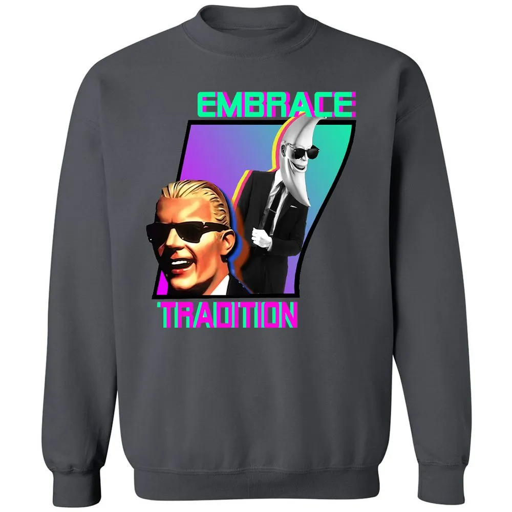 Classic Unisex Sweatshirt - VMEHGE5Q - Charcoal - 7