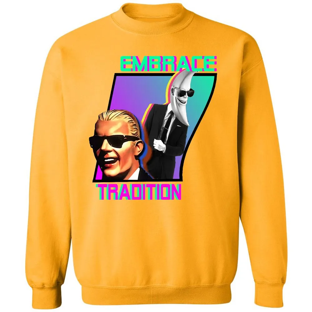 Classic Unisex Sweatshirt - VMEHGE5Q - Gold - 11