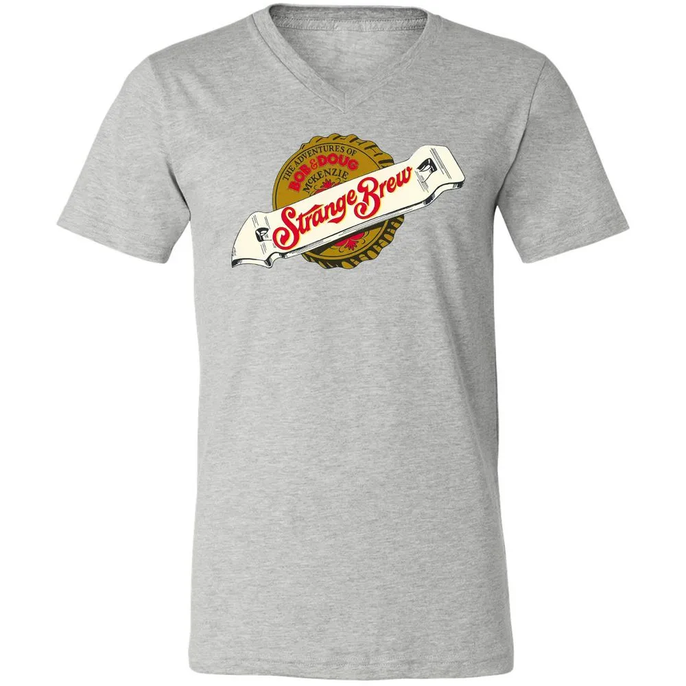 Unisex V-Neck T-Shirt - GJKMMQJY - Athletic Heather - 7