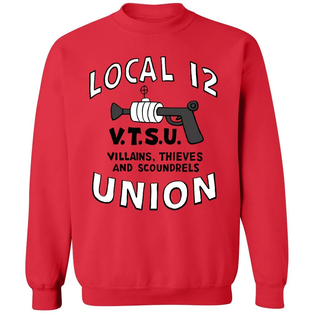 Classic Unisex Sweatshirt - 66ESD1WQ - Red - 5
