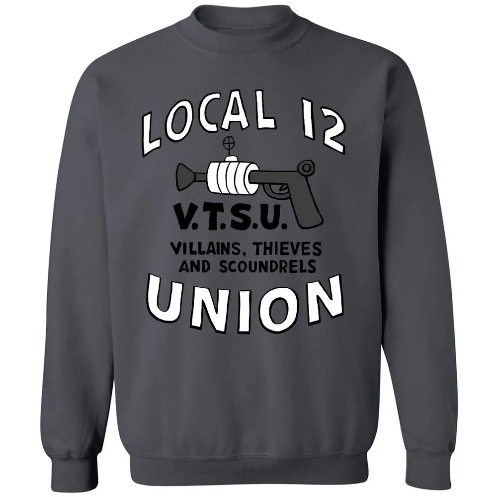 Classic Unisex Sweatshirt - 66ESD1WQ - Charcoal - 7