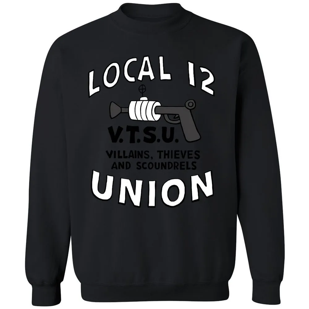 Classic Unisex Sweatshirt - 66ESD1WQ - Black - 12