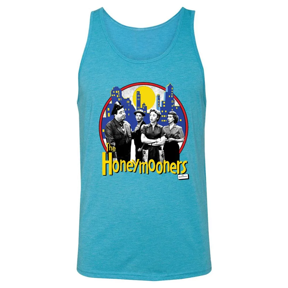 Unisex Jersey Tank - SUW8Z3HW - Aqua Triblend - 3