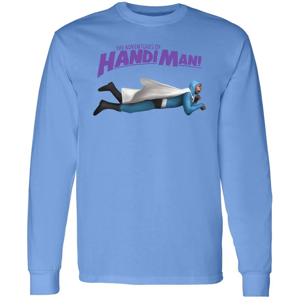 Long Sleeve T-Shirt - BXS9GBJU - Carolina Blue - 2