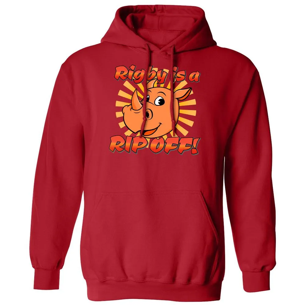 Classic Unisex Hoodie - R55LC4BN - Red - 5