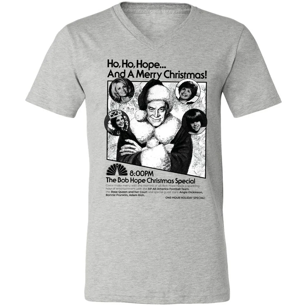 Unisex V-Neck T-Shirt - UJVG6X6C - Athletic Heather - 7