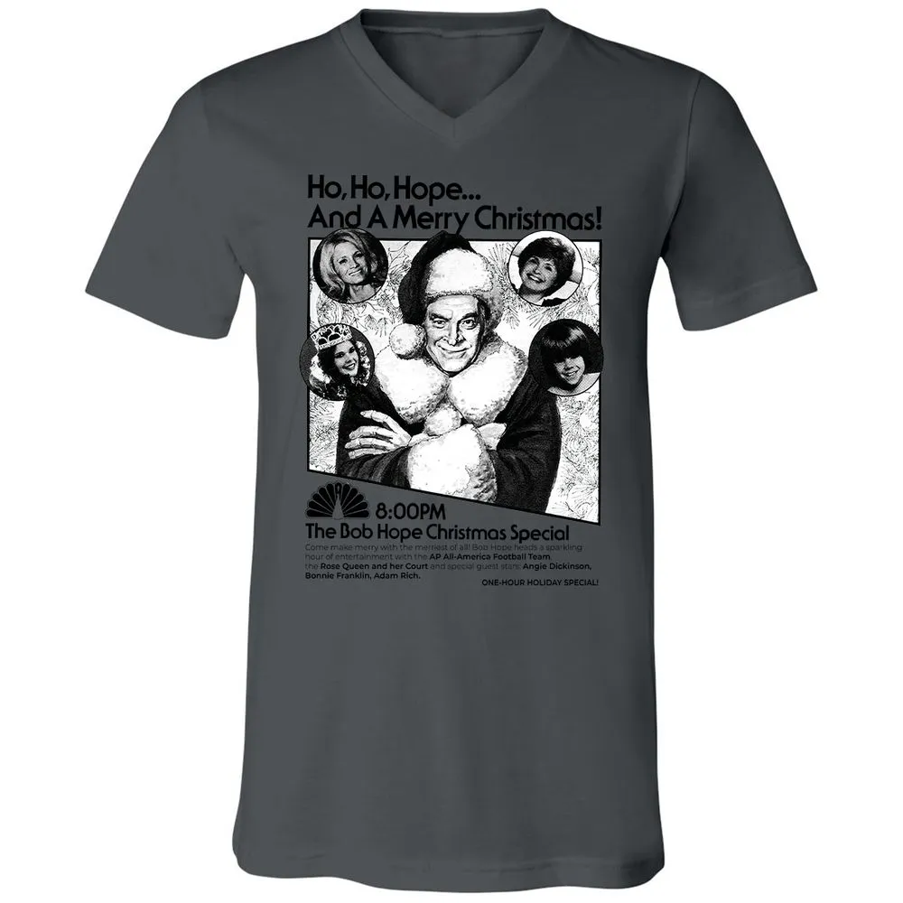 Unisex V-Neck T-Shirt - UJVG6X6C - Asphalt - 12