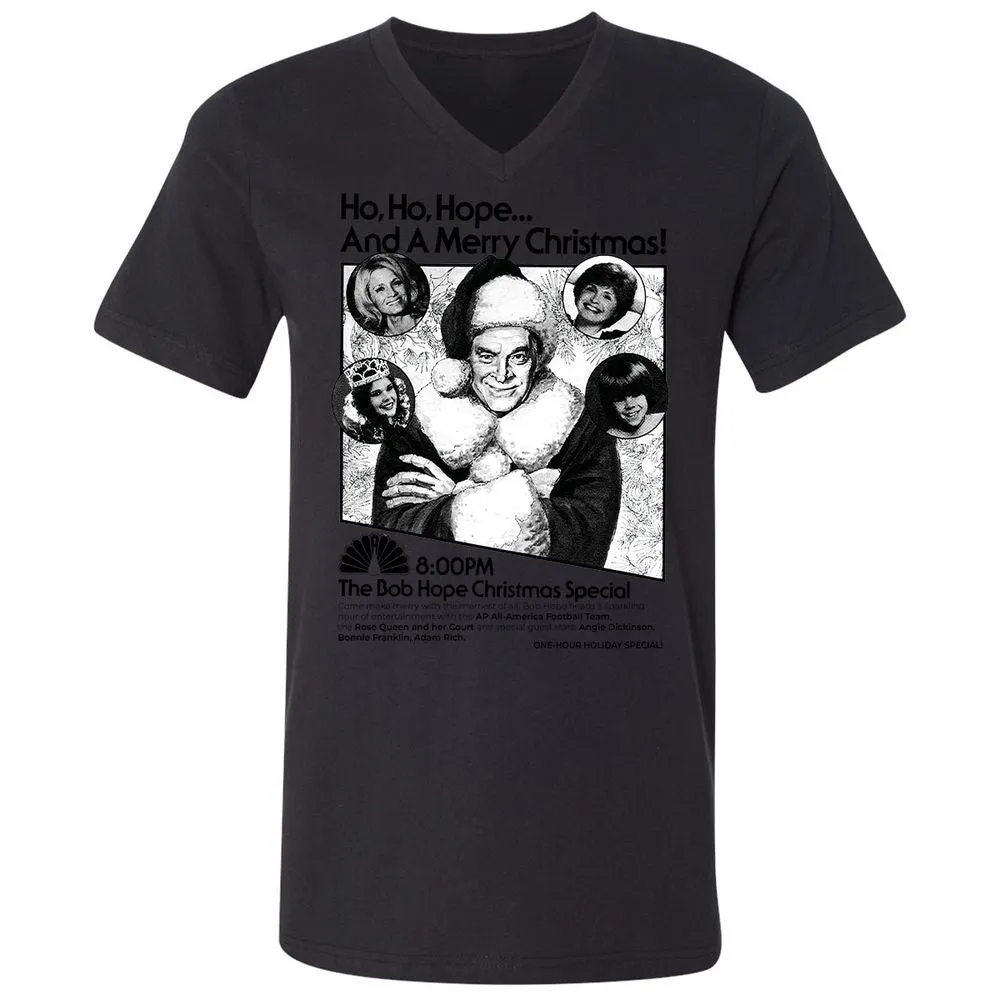 Unisex V-Neck T-Shirt - UJVG6X6C - Black - 16