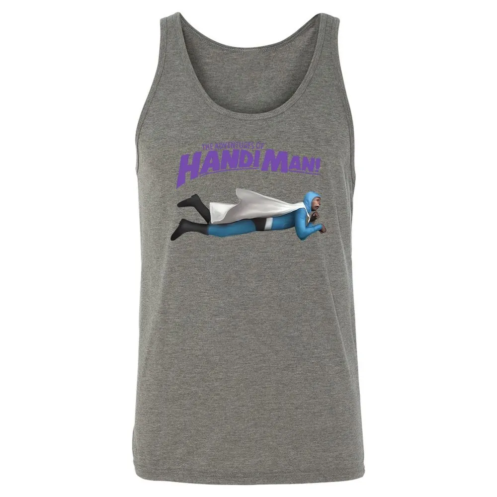 Unisex Jersey Tank - 9UG8X64S - Grey Triblend - 2